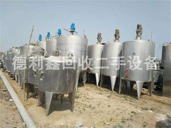 不銹鋼反應釜回收，不銹鋼設備回收