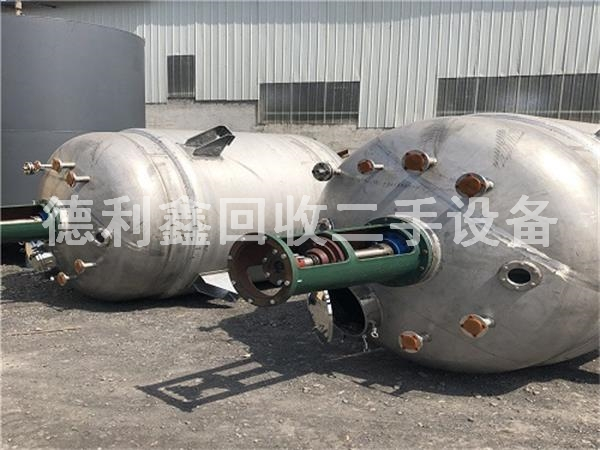 化工廠(chǎng)設備回收，反應釜設備回收，不銹鋼設備回收